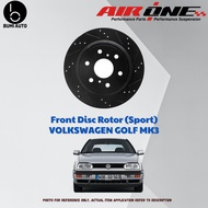 Volkswagen Golf MK3 / Passat B3 B4 / Vento Front (Depan) Disc Rotor Racing Disc Brake 2pcs