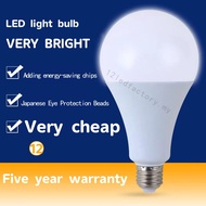 Malaysia Ready Stock Electric Bulb LED Bulb E27 Lamp Holder Bulb LED Energy Saving Bulb Super Power 