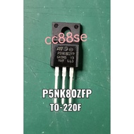 P5NK80ZFP STP5NK80ZFP 5NK80 5N80 TO-220F N-CHANNEL POWER MOSFET TRANSISTOR FET ST