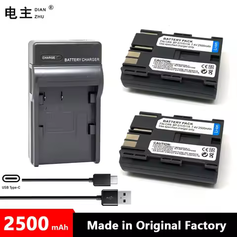 BP-511A BP-511 BP511 BP511A BP 511 511A Battery Charger For Canon EOS 300D 5D 10D 20D 30D 40D 50D D6