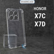Honor X7C, X7D transparent flexible silicone shockproof case protects phone camera Honor phone back 