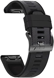 GANYUU 22 26mm Silicone Smart Watch Band For Garmin Fenix 7 7X 6 6X Pro 5 5X Plus Strap Watchband Accessories For Garmin Epix Bracelet