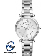 Fossil ES4341 Carlie Three-Hand Stainless Steel Women's Watch
