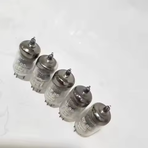 2Pcs EF95 Vacuum Tube (Gray Shield) – Upgrade for 5654, 6J1, 6J1P, 6AK5, EL84, EF86, 12AX7, 6L6, KT8
