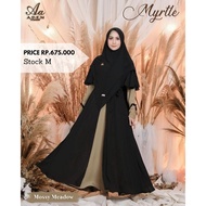 Laris!!! MYRTLE BY ADEN HIJAB GAMIS OUTER