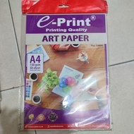 (50 pcs) Art paper A4 150gsm eprint A4 Paper