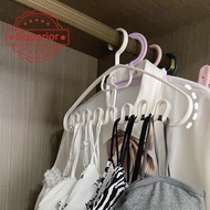 1/3pcs Waves Multi-port Support Hangers For Clothes Drying Rack Multifunction Plastic Clothes X1V3