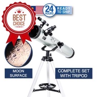[ LOCAL READY STOCK + FREE GIFT ] 875X Professional Telescope Astronomy 70076 Free Tripod