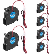 AITIAO 6Pcs 5015 Blower Cooling Fan,DC 24V 50x50x15mm 3D Printer Blower Brushless Cooling Fans 5015 