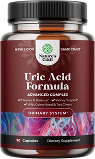 ▶$1 Shop Coupon◀  Natures Craft Uric Acid port plements Promote Joint Health - Uric Acid Cleanse ple