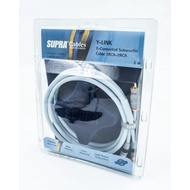 SUPRA Y-LINK 1RCA-2RCA AUDIO 2M