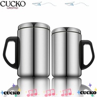 BACKSTR Travel Coffee Mug Double-layer Insulation Vacuum Flask Tea Mug