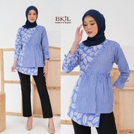 NEW PRODUK BLOUSE BATIK KOMBINASI BLOUSE BATIK MURAH ATASAN BATIK