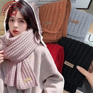 [3-5 DAYS DELIVERY]Plush Winter Scarf Knitted, Soft Acrylic Material for Women Girls, Warm Versatile