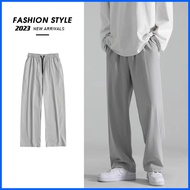 ◊ ۩ ▬ ACHSAWAKE Casual Korean Fashion Straight Leg Korean Pants Trend