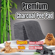 [1D Ships] Pet Training Mat 5 Layers Wee Urine Pee Pad For Dog Cat Small Animals Utlra Dry Charcoal 