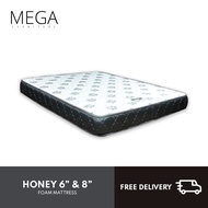 [Bulky] Honey 6 Inch Foam Mattress - Single Super Single Queen King