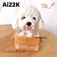 Ai22 - Lucky Dog Cardboard Cake Topper Cake Decoration