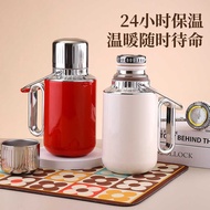 316 Stainless Steel Portable Kettle Insulation Outdoor Sports Kettle Stew Kettle Large-Capacity Ther