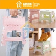 Foldable Chair , Plastic Folding Step Stool Portable Folding Chair Small Bench for Children and Home