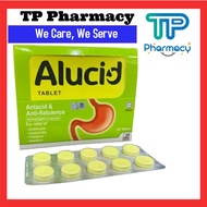 ALUCID TABLET  Ubat Kunyah Gas Angin Perut Kembung Sakit Gastrik Alucid 10 biji