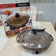 Bbq grill / grill pan bulgogi yakiniku HC 32 cm + glass lid