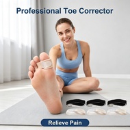 3 Pieces Fabric Toe Splint Hammer Toe Corrector, Reusable Buddy Toe Protector Wraps, Hammertoe Strai