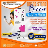 Tripod Banner Stand | Banner Display Stand Malaysia | Portable Event Exhibition Advertising Banner S