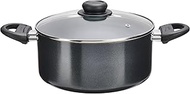 GoodCook Everyday Dutch Oven with Lid Ceramic Nonstick Aluminum Deep-Walled Construction for Even He