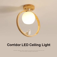 Creative Corridor Light Interior Lighting Fixture Tricolor Dimmable Home Lighting Decoration Bird LE