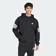 adidas Lifestyle Future Icons 3-Stripes Full-Zip Hoodie Men Black JD4827