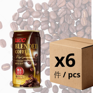 UCC [日本直送]經典咖啡 招牌咖啡 香濃原味 185g x 6