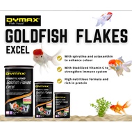 Dymax Goldfish Excel Flakes Premium Food with Spirulina and Astaxanthin Great for Breeding Oranda Aq