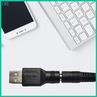 CRE Plastic USB Male to DC Female Adapter Computer Direct Charger USB to DC Adapter
