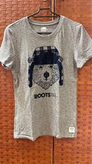 Roots 熊熊上衣 T shirt  S size