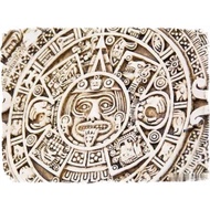 Archaeological Kit For Maya Calendario Azteca Ethnic Coin考古玛雅日晷金币套装