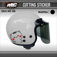 ▬BRTHM▬ Cutting Sticker Helm Bogo Mochi Sticker helm lucu Sticker