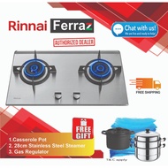 Rinnai RB-27HS Cooker gas hob [Stainless Steel]  / Rinnai RB-27HS Gas Stove