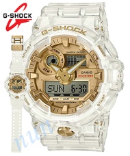 นาฬิกาข้อมือCASIOGA-735E-7A GShock Analog Digital GLACIER GOLD