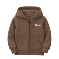 Unisex Children's Zipper Hoodie Erigo Screen Print Ages 1-12 Years