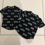 HM tshirt saiz 1y -6y