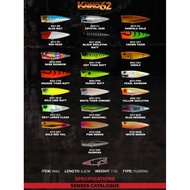 SENSES KAIKO 62 HIGH APPEAL POPPER FISHING LURE