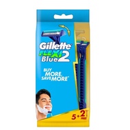 GILLETTE FLEXI BLUE2 RAZORS 5+2s