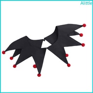 Alia Christmas Clown Costume Collar Detachable Collar Jester Neckpiece For Cocktails