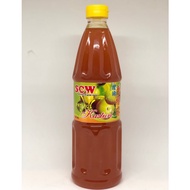 SCW 浓缩金桔露（桔子+酸梅） SCW Concentrated Kasturi Juice (Calamansi+Sour Plum)(1L/1000ml)