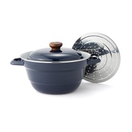 All In One 系列 琺瑯鋼雙耳萬用鍋 27cm 深藍色