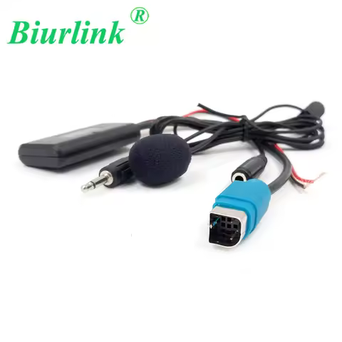 Biurlink Car Radio KCE-237B Full Speed AUX Input Replacement 3.5MM Audio MP3 Bluetooth 5.0 Microphon