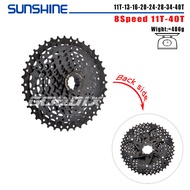 SUNSHINE MTB Cassette 8/9/10/11/12 Speed 40/42/46/50/52T Black K7 Cassette Sprocket for SHIMANO HG S