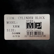 ▿ ◍ ▸ ✘ ▦ MP Cylinder Block steel XRM 50mm Std
