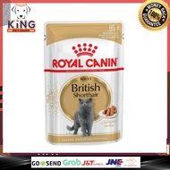 Royal Canin British ShortHair Pouch 85gr - Makanan Basah Kucing